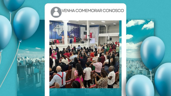 22 anos da Igreja Internacional da Graça  de Deus