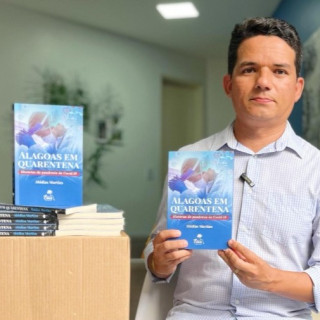 Jornalista Abidias Martins escreve livro sobre a pandemia da Covid-19 em AL